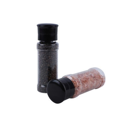 Portable Ceramic Disposable Salt And Pepper Grinders Plastic Hand Spice Grinder