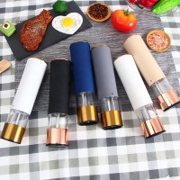 Spice Mill Grinder Bottle Pepper Grinder Stainless Steel Electric Salt and Pepper Grinder