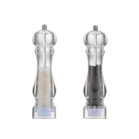 Manual Transparent Acrylic Salt and Pepper Mill Grinder